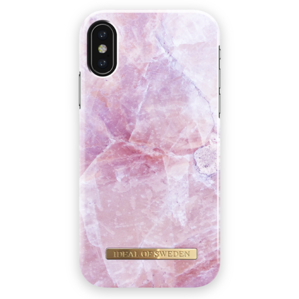 iDeal of Sweden Case Pilion Pink Marble iPhone XS Max