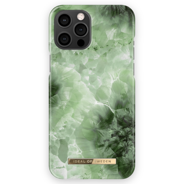 iDeal of Sweden iPhone 12 / iPhone 12 Pro ümbris Crystal Green Sky