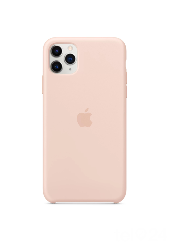 iPhone 11 Pro Max Silicone Case - Pink Sand