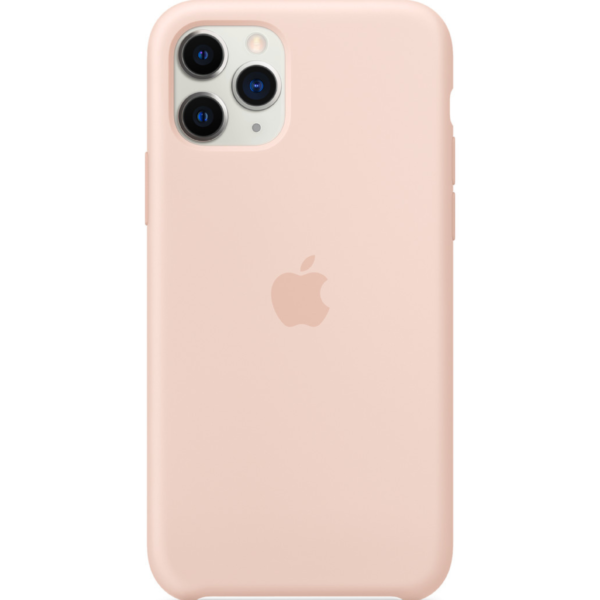 iPhone 11 Pro Silicone Case - Chalk Pink