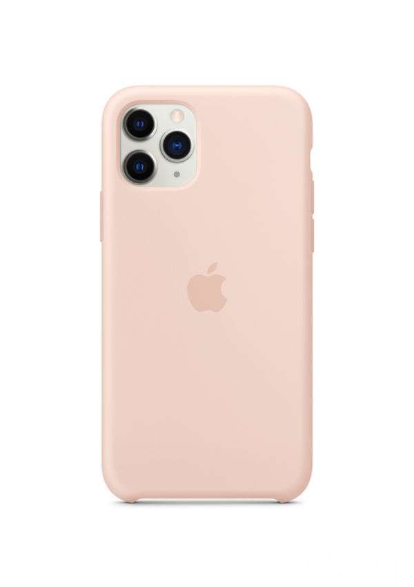 iPhone 11 Pro Silicone Case - Chalk Pink