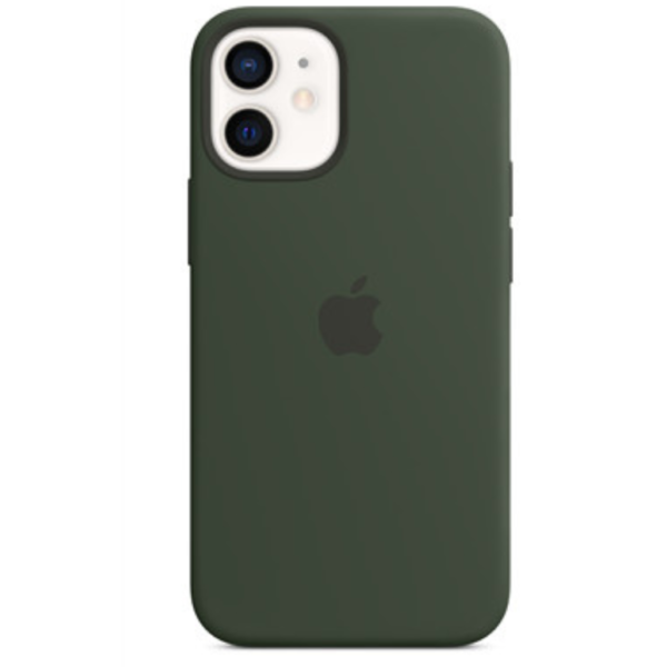 iPhone 12 mini Silicone Case - Cyprus Green