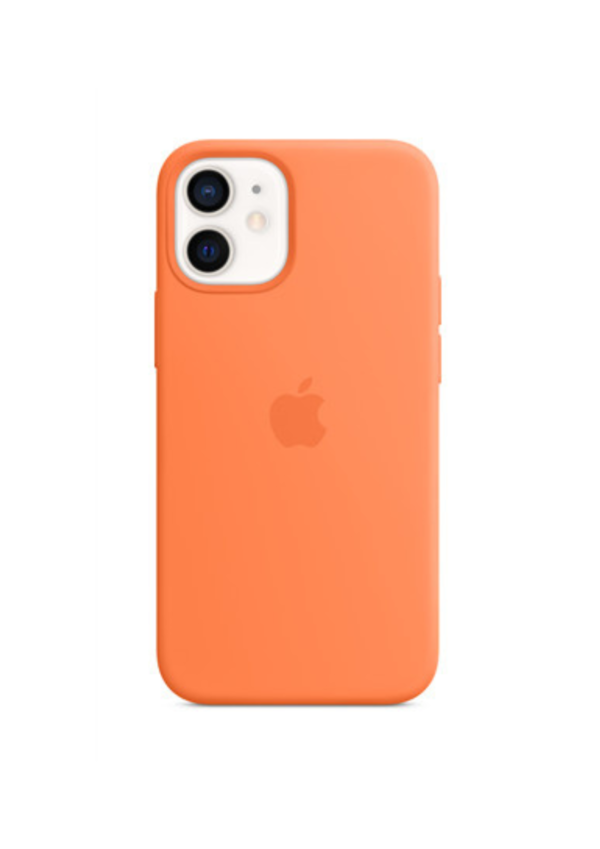iPhone 12 mini Silicone Case - Kumquat
