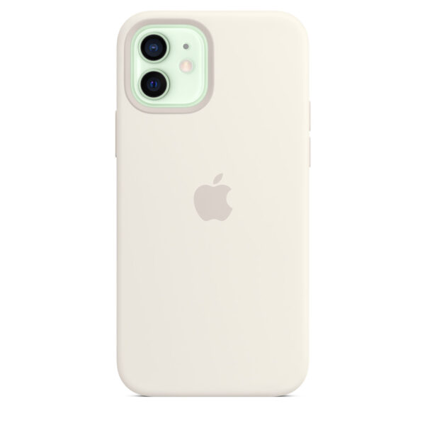 iPhone 12/12 Pro Silicone Case - White