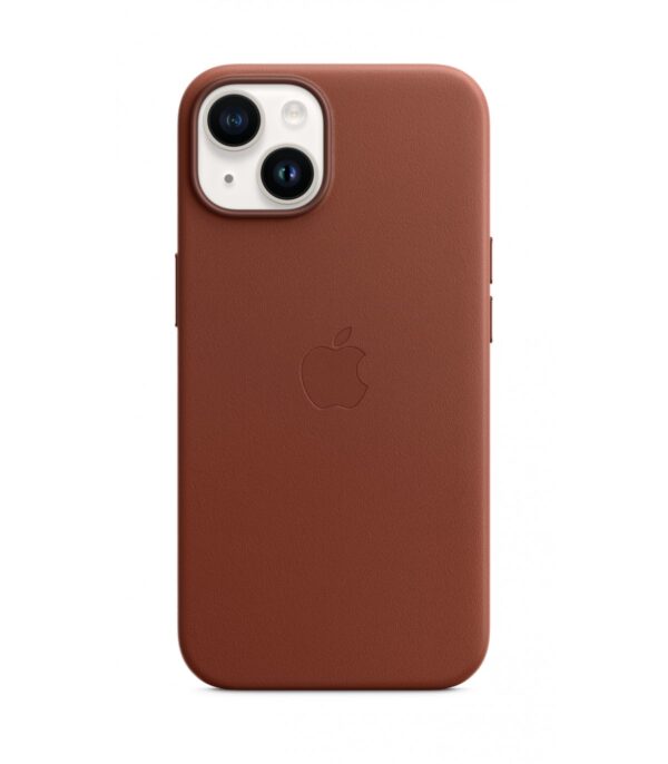 iPhone 14 Leather Case - Umber