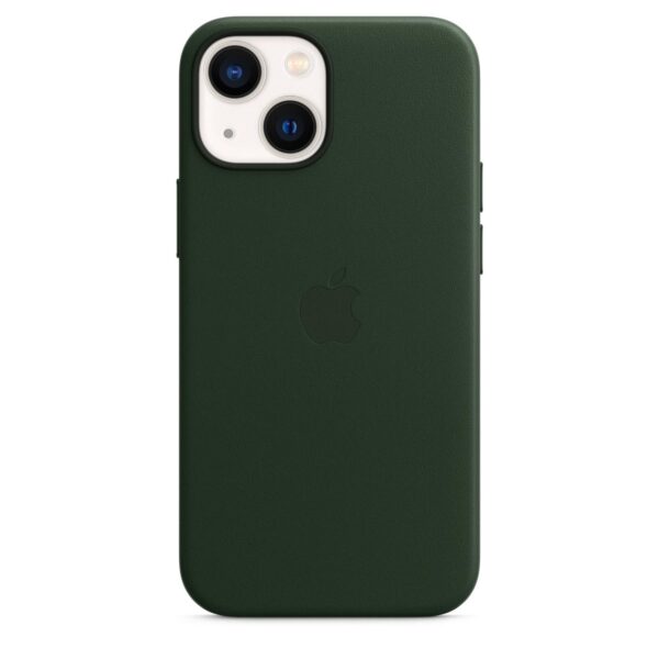 iPhone 13 mini Leather Case - Sequoia Green