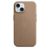 Apple iPhone 15 FineWoven case Taupe Originaal Ümbris