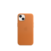 iPhone 13 Leather Case Golden Brown Originaal Ümbris
