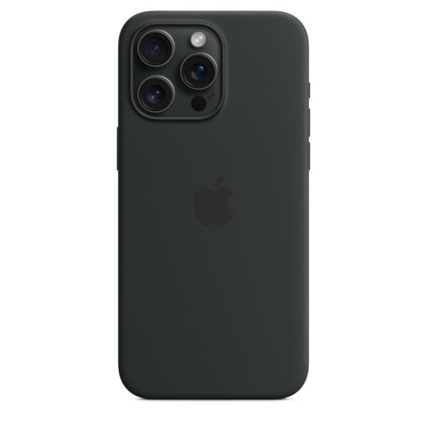 Apple iPhone 15 Pro Max Silicone Case Black Originaal Ümbris