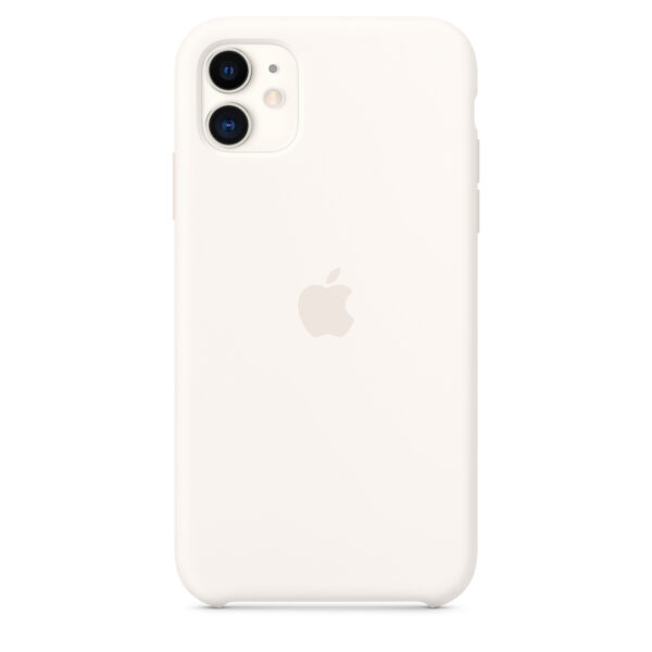 iPhone 11 Silicone Case White Originaal Ümbris