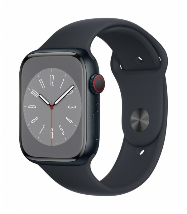 Apple Watch 8 Midnight Aluminium Case 45mm